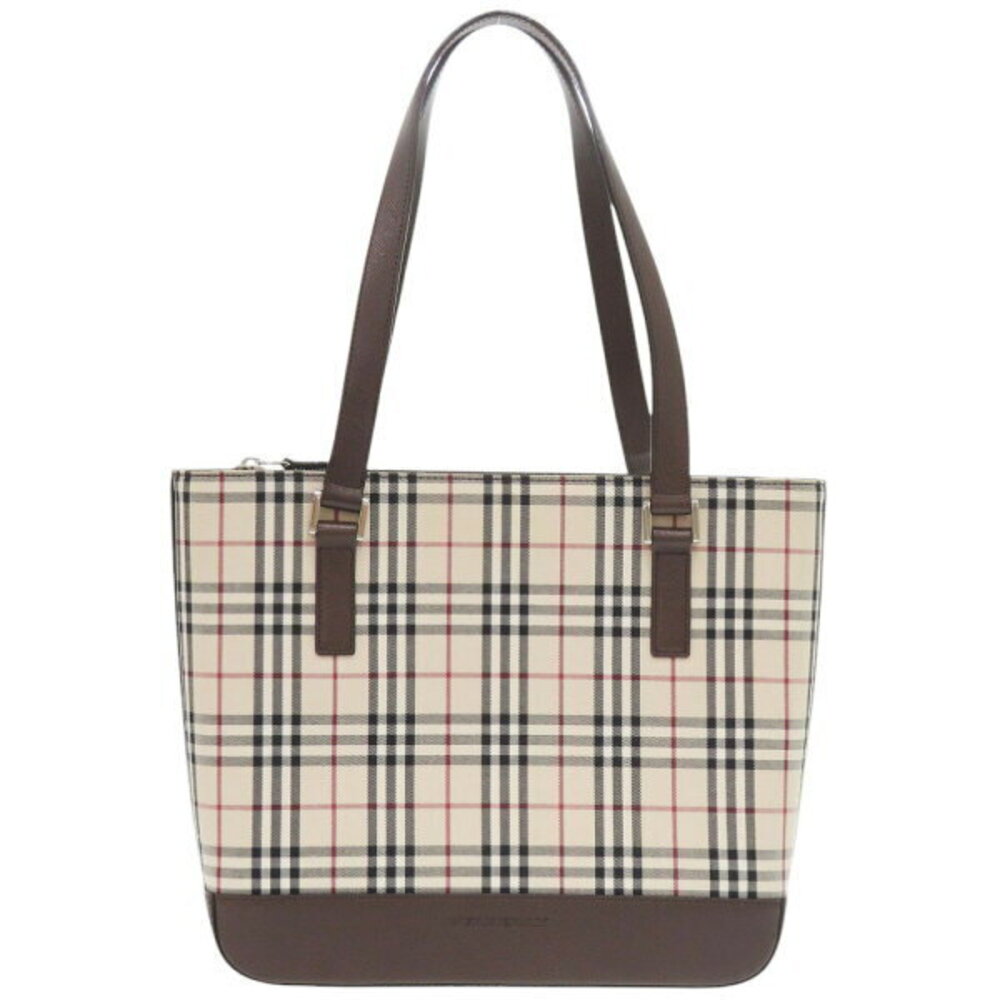 Burberry Nova Check canvas beige handbag